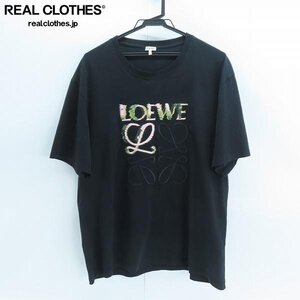 ☆LOEWE/ロエベ 24SS RELAXED FIT T-SHIRT/アナグラムロゴ刺繍 半袖Tシャツ H526Y22J61/L /UPK