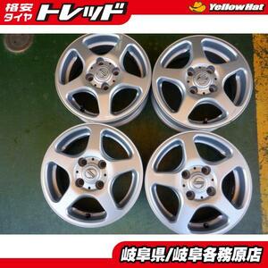 処分市 売り切り 中古アルミホイール トピー実業 5本スポーク 13x4.5J+35 4H100 パッソ ブーン YRV 等