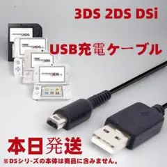 期間限定割引3DS 2DS USB 充電コード Nintendo 充電器 uw7