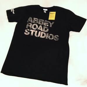 ★Beatles(ビートルズ)[ABBEY ROAD STUDIOS]Tシャツ・ABBEY ROAD STUDIOS中でないと買えない オフィシャル正規ライセンス品 サイズS 新品★
