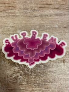 Supreme 19SS Sticker Cloud purple シュプリーム シュプ ステッカー 正規品 新品未使用 画像転載禁止