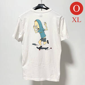 【サイズ：O】adidas originals Skateboarding x Beavis & Butthead Tee アディダス ビーバス・アンド・バットヘッド 半袖Tシャツ MTV