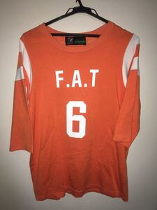 FAT 5部袖ゲームTシャツ　TITCH L? エフエイティーエフエーティー　フットボールナンバリング