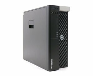 DELL Precision 7810 Tower Xeon E5-2620 v3 2.4GHz 16GB 256GB(新品SSD)+500GB(HDD) FirePro W2100 DVD+-RW Windows10 Pro 64bit