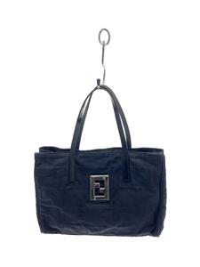 FENDI◆ハンドバッグ/-/BLK/総柄