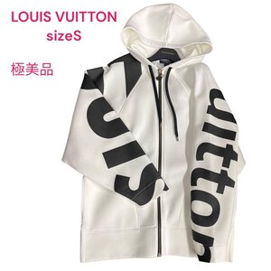 極美品 ルイヴィトン シグネチャースリーブジップアップフーディ　LOUIS VUITTON　M4K222