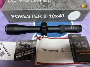 vector optics ベクターオプティクス　FORESTER 2-10x40 SCOM-02 可変倍率スコープ 