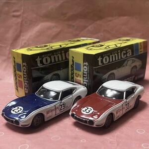 ●トミカ 5-1(SP22) トヨタ2000GT トミカリミテッド・SCCA仕様2種 中国製 人気車種！【漢の即決価格】送料出品者負担！タカラトミー