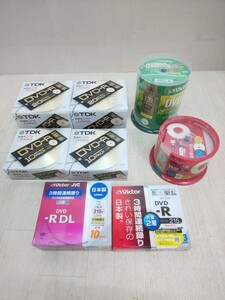 ☆未使用 DVD-R 、 DVD-R DL 223枚分 まとめ 、TDK Victor、データ用 録画用☆