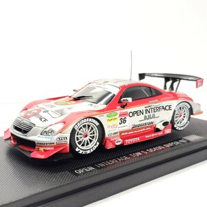 サイン入 オープンインターフェイス トムス レクサス SC430 2006 スーパーGT Super GT 500 トヨタ ソアラベース Lexus エブロ 1円〜 060219