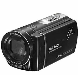 ジョワイユ JOY-D600BK JOYEUX 24メガピクセルフルハイビジョンデジタルムービーカメラ BK 未開封