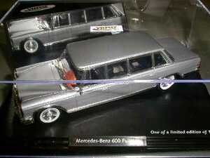 ビテス 1/43 Mercedes メルセデス Benz ベンツ600 プルマン リムジン (シルバー)