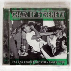 CHAIN OF STRENGTH/ONE THING THAT STILL HOLDS TRUE/REVELATION RECORDS REV:10 CD □