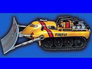 サンダーバード ● ジェットブルドーザー FIREFLY 未組立品　コナミ SFムービーセレクション