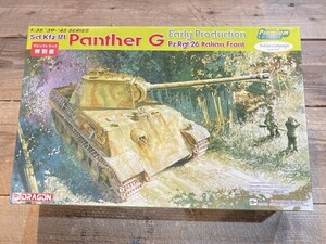 ドラゴン 1/35 WW.II ドイツ軍 パンターG型 初期生産型 第26装甲連隊 イタリア戦線 プレミアムエディション DR6622MT [36-1634]