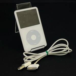 BEg146I 60 Apple 第5世代 iPod Classic MA002J A1136 30GB アイポッド クラシック ホワイト MP3プレーヤー ジャンク