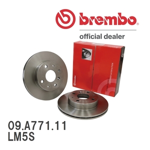 brembo ブレーキローター 左右セット 09.A771.11 ランドローバー RANGE ROVER VOGUE LM5S 09/06～13/02 フロント