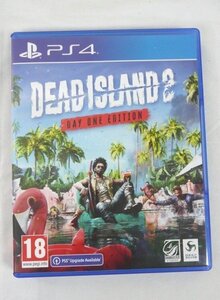 ☆☆Playstation 4　プレステ4　PS4　ゲームソフト 『Dead Island デッドアイランド　2　Day One Edition』 輸入版☆USED品