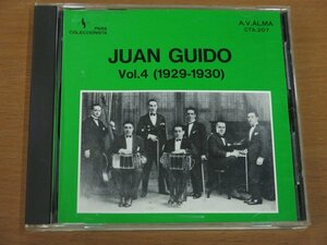 CD JUAN GUIDO Vol.4 (1929-1930) CTA-207 中古品 CLUB TANGO ARGENTINO フアン・ギド