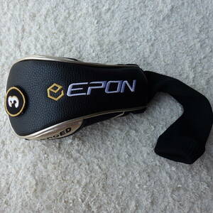  ★ エポン EPON FORGED 3W FW用 ♯3タグ付き ヘッドカバー！ ★