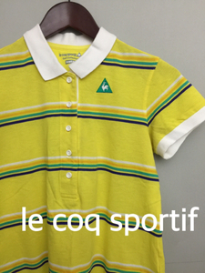 ♪★ ルコック le coq sportif 半袖 ポロシャツ レディース L