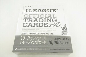 L464-Y25-2819◎ EPOCH エポック Jリーグ オフィシャルトレーディングカード 未開封 現状品① ◎