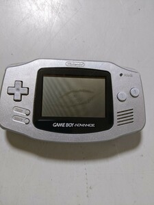 24M07-49N【Nintendo ニンテンドー】ゲームボーイアドバンス　AGB-001　GBA　本体のみ　動作未確認