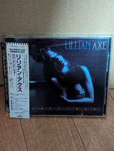  Lillian Axe　 LOVE AND WAR 　リリアン アクス 日本盤　伊藤政則　解説書付き　CDレア盤　　