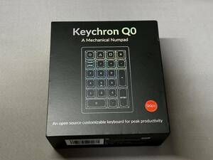 Keychron Q0 QMK 赤軸 テンキー カスタム ナンバーパッド シルバーグレー