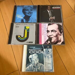 CD ジャズ　JAZZ 5アルバム　　マイルス　パティペイジ　ベニーグッドマン　ジュンクリスティ　他　