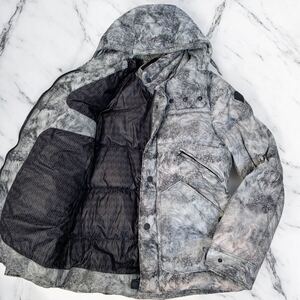 【限定コラボ】 MONCLER モンクレール YAMATA ホワイトマウンテアリング ダウンジャケット アウター ブルゾン ワッペン メンズ サイズS