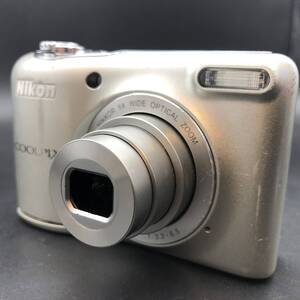 【動作確認済】ニコン COOLPIX L30 クールピクス デジタルカメラ コンデジ 単三電池使用 ☆難あり☆