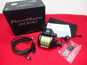 1回使用 SHIMANO シマノ 20 フォースマスター 6000 電動リール Force Master 管理6J0524B-F6