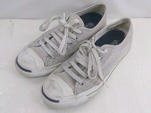 ◇ converse コンバース JACKPURCEL ジャックパーセル 1CJ608 スニーカー シューズ サイズ24.5ｃｍ グレー系 レディース P