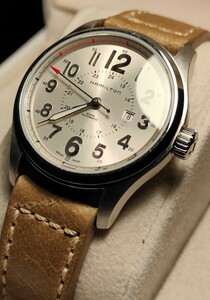 送料無料 Hamilton khaki officer auto ハミルトン カーキ オフィサー オートマチック 腕時計 自動巻き ジャズマスター Jazzmaster 　