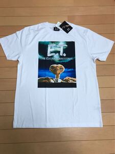 ラスト1枚 新品 ET E.T. Tシャツ m白 スピルバーグ SF 80