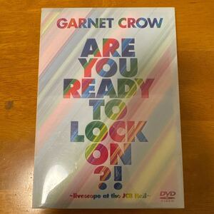 GARNET CROW Are You Ready To Lock ON ?! ～livescope at the JCB Hall～ ライブDVD初回限定盤