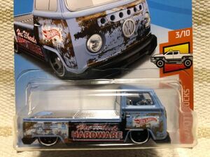 絶版マテル1/64Hot WheelsワーゲンT2ピックアップ1/64ホットウィールVW HOT TRUCKSワーゲンホットトラックNo.108/365 VOLKSWAGEN T2 PICKUP