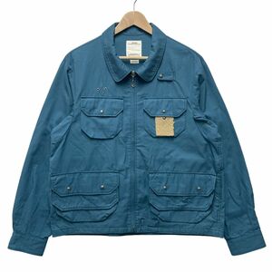 VISVIM ビズビム 品番 0123205013028 HEMSWADE JKT フードジャケット ブルー サイズ 2 正規品 / 34745