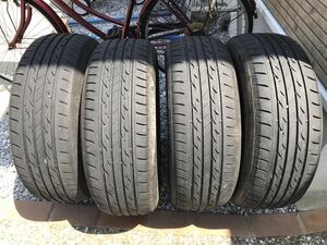 ブリヂストン 215/60R17 エコピア 夏タイヤ 5ミリ以上 4本 中古