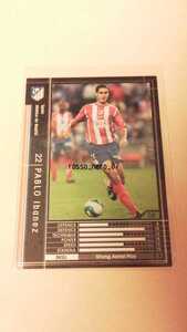 ☆WCCF2006-2007☆06-07☆323☆黒☆パブロ・イバニェス☆アトレチコ・マドリード☆Pablo Ibanez☆Atletico de Madrid☆