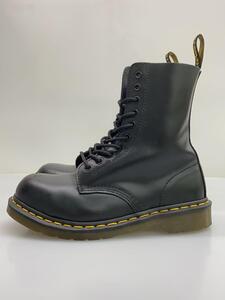 Dr.Martens◆レースアップブーツ/UK6/BLK/レザー/1919