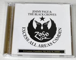 ◆JIMMY PAGE & BLACK CROWES/ジミー・ペイジ&ブラッククロウズ◆EXCESS ALL AREAS CAMDEN(2CD)00年カムデン/プレス盤