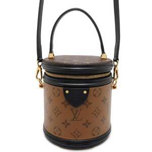 ルイヴィトン ハンドバッグ モノグラム・リバース カンヌ M43986 LOUIS VUITTON バニティバッグ 2wayショルダー 【安心保証】