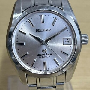 B027-KK12-316 ◎ SEIKO セイコー GS グランドセイコー 腕時計 メンズ 自動巻き デイト 裏スケルトン 稼動品