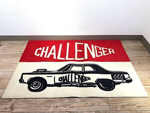 1/167【未使用に近い】CHALLENGER FLOOR MAT フロアマット チャレンジャー サイズ約H620×W900mm ※折りたたんでの配送になります