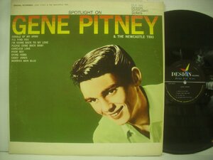 ■ LP 　GENE PITNEY & THE NEWCASTLE TRIO ジーン・ピットニー＆ザ・ニューキャッスル・トリオ US盤 DESIGN DLP-160 ◇r50513