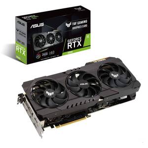 【中古】ASUS NVIDIA GeForce RTX 3090 搭載 トリプルファンモデル 24G TUF-RTX3090-24G-GAMING