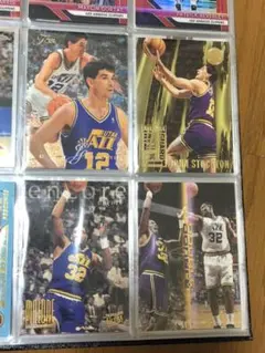 nba カード john stockton  karl malone まとめ売り