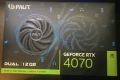 Palit RTX4070 動作確認済み